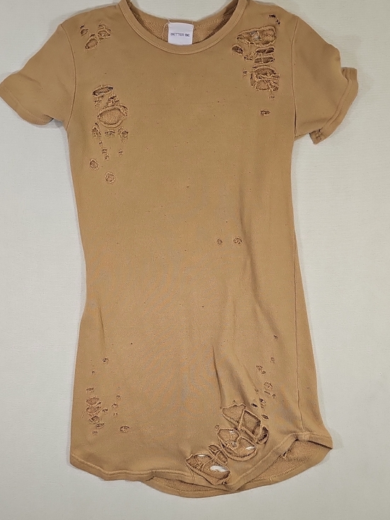 Better Be Dresses & Skirts - Better Be Camel Tan Crewneck Knit Top